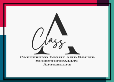 class-a logo surrounded by red and blue frame